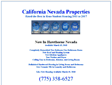 Tablet Screenshot of california-nevada-properties.com